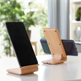 Belaidis medžio efekto įkroviklis su stovu Qistan InnovaGoods
